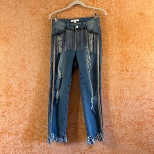 HOT & DELICIOUS Bling pants/jeans  size Small